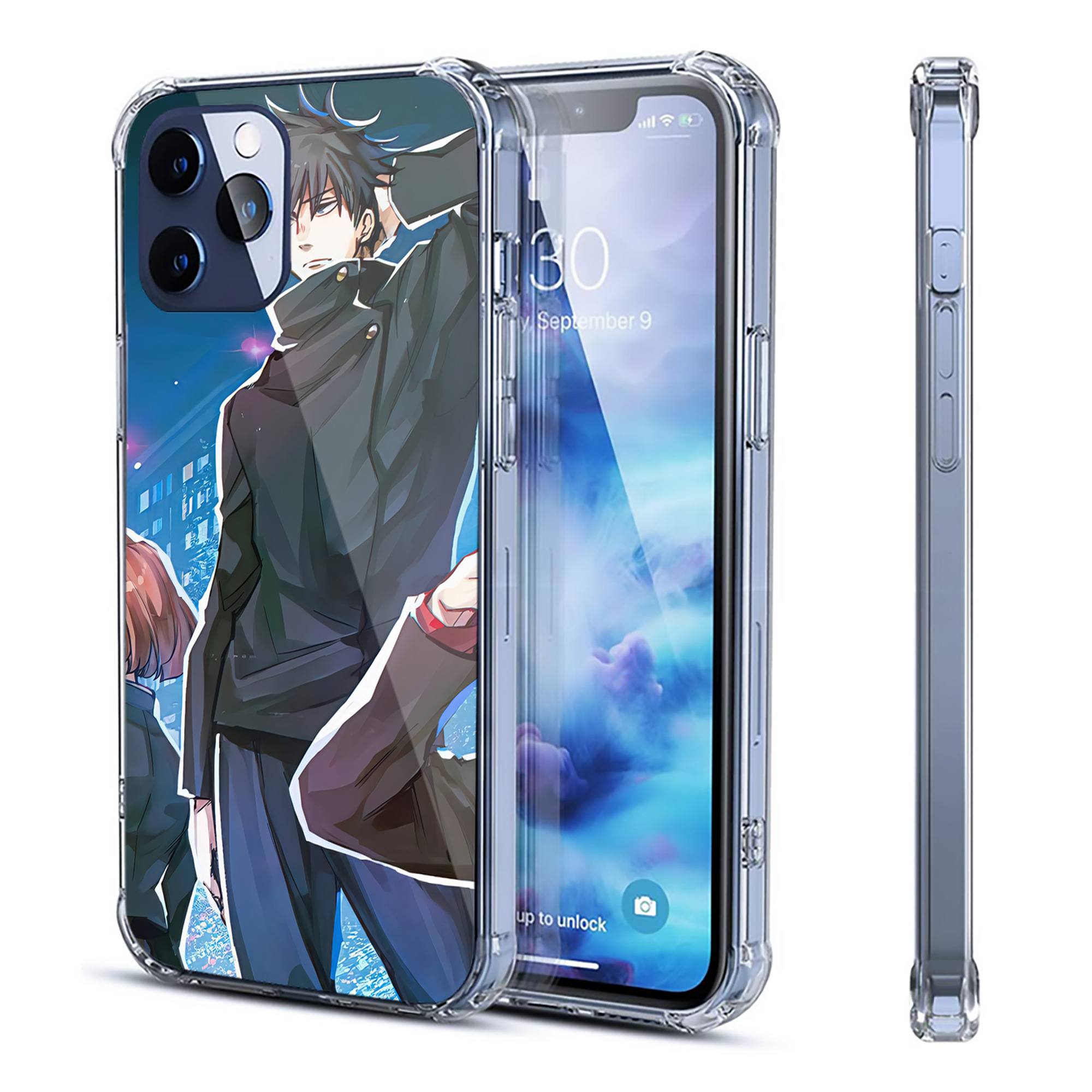 （画像用） SPY×FAMILY间谍家家酒 【iPhone 12シリーズ対応】透明スマホケース（クリアソフトケース）